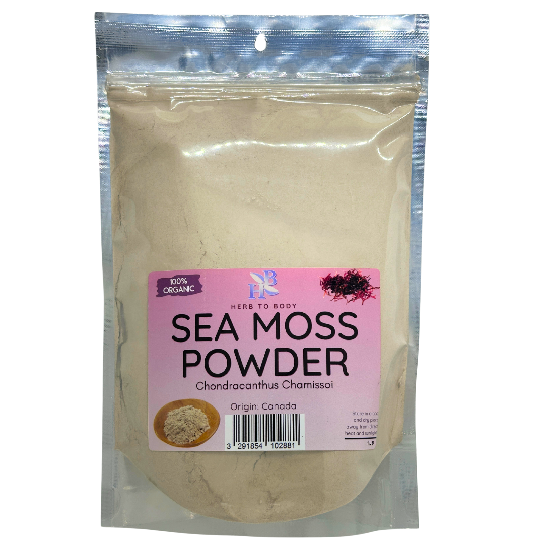 Herb To Body - Wholesale Protein/Superfood Powder - Irish Sea Moss Powder 1lb (Organic)0