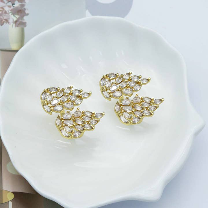 Angel Wing Statement Ring, Sku#LD319 for wholesale by BestBeads&Beyond