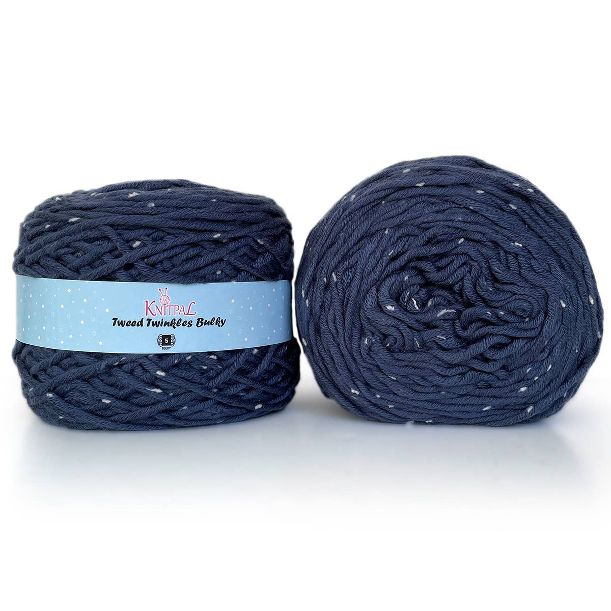 KnitPal - Wholesale Yarn - Tweed Twinkles Bulky - Soft Acrylic Blend27