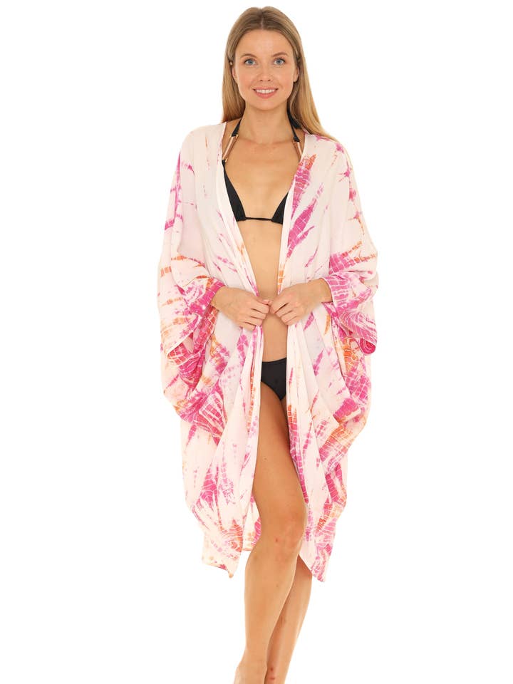 Batik-Überzug aus Viskose für den Großhandel von Shoreline Wear. INC