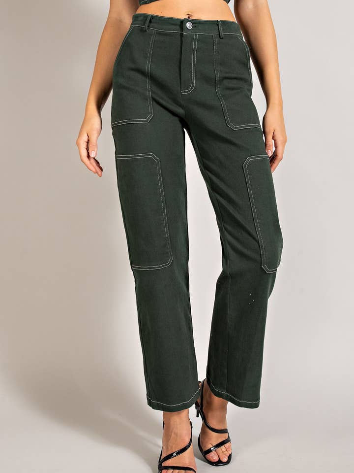 Denim de Algodão com Costura por atacado de Edit by Nine