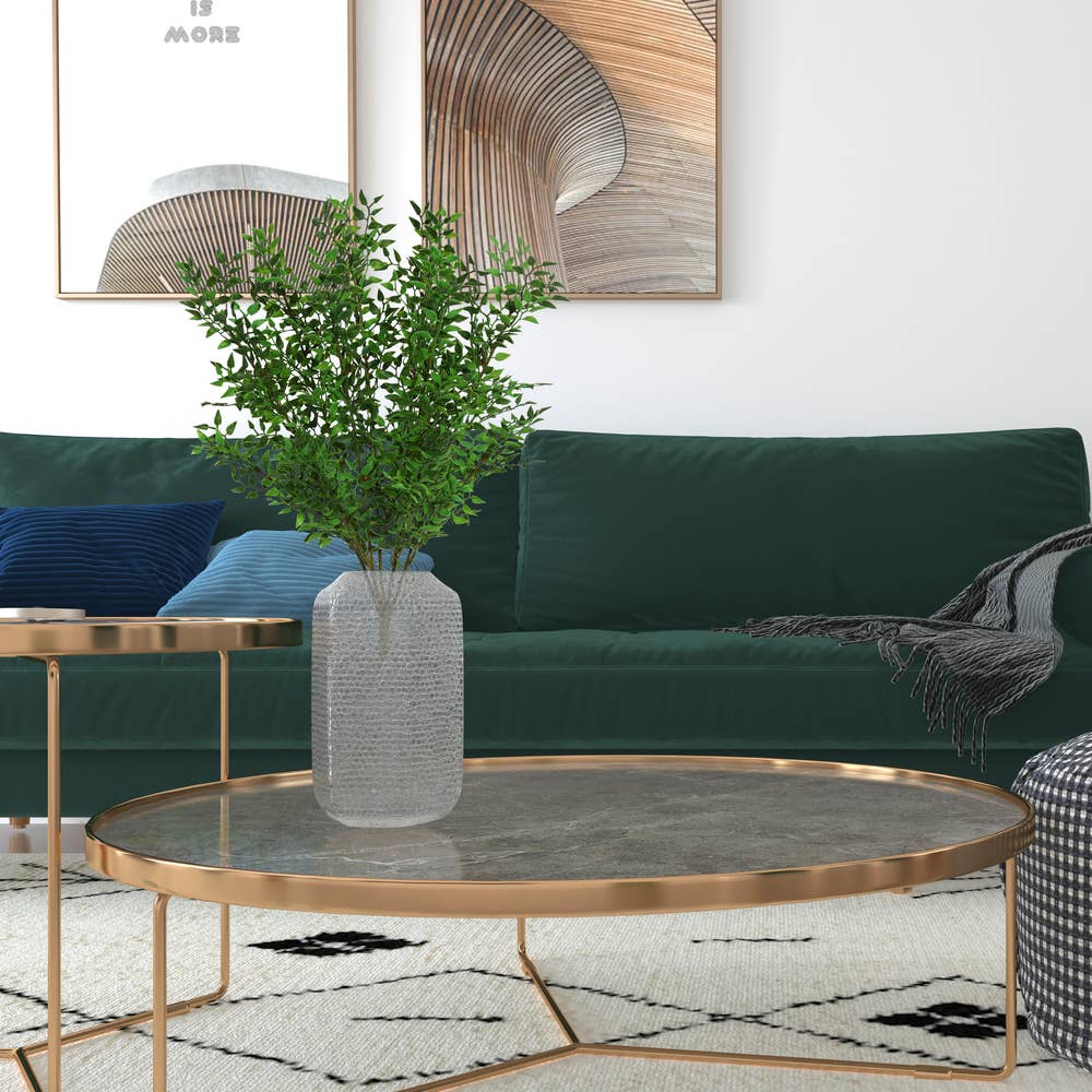 Vickerman - Vente Plantes artificielles - Mini buisson Smilax de 20 po de Vickerman, vert1