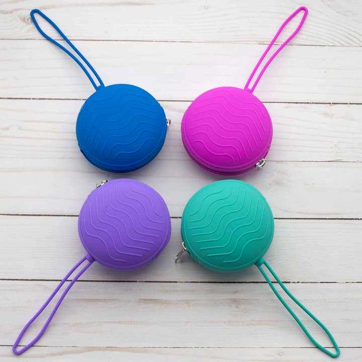 Fox & Pine Stitches - Wholesale Knitting/Crochet Supplies - Colorful Round Storage Pouches1