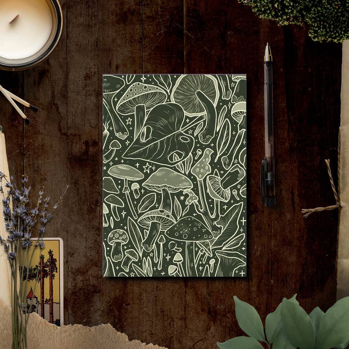 Tied Fates - Vente Cahiers - Carnet Shrooms à couverture souple au format A52