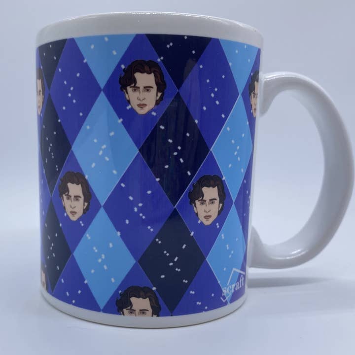 Argyle Timmy Mug for wholesale by scraft