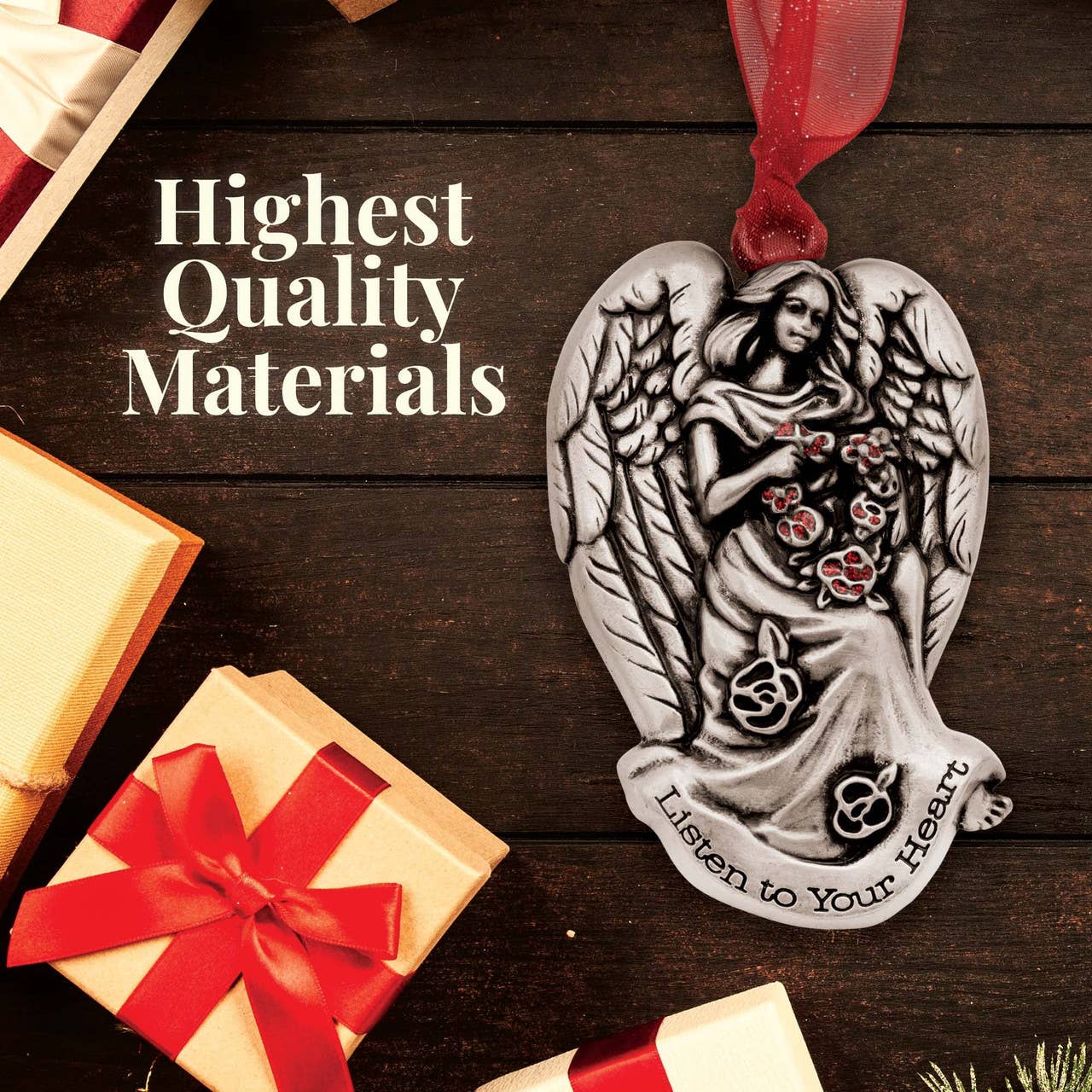 Gloria Duchin - Wholesale Ornament - Pewter Dog Bone Photo Frame Ornament2