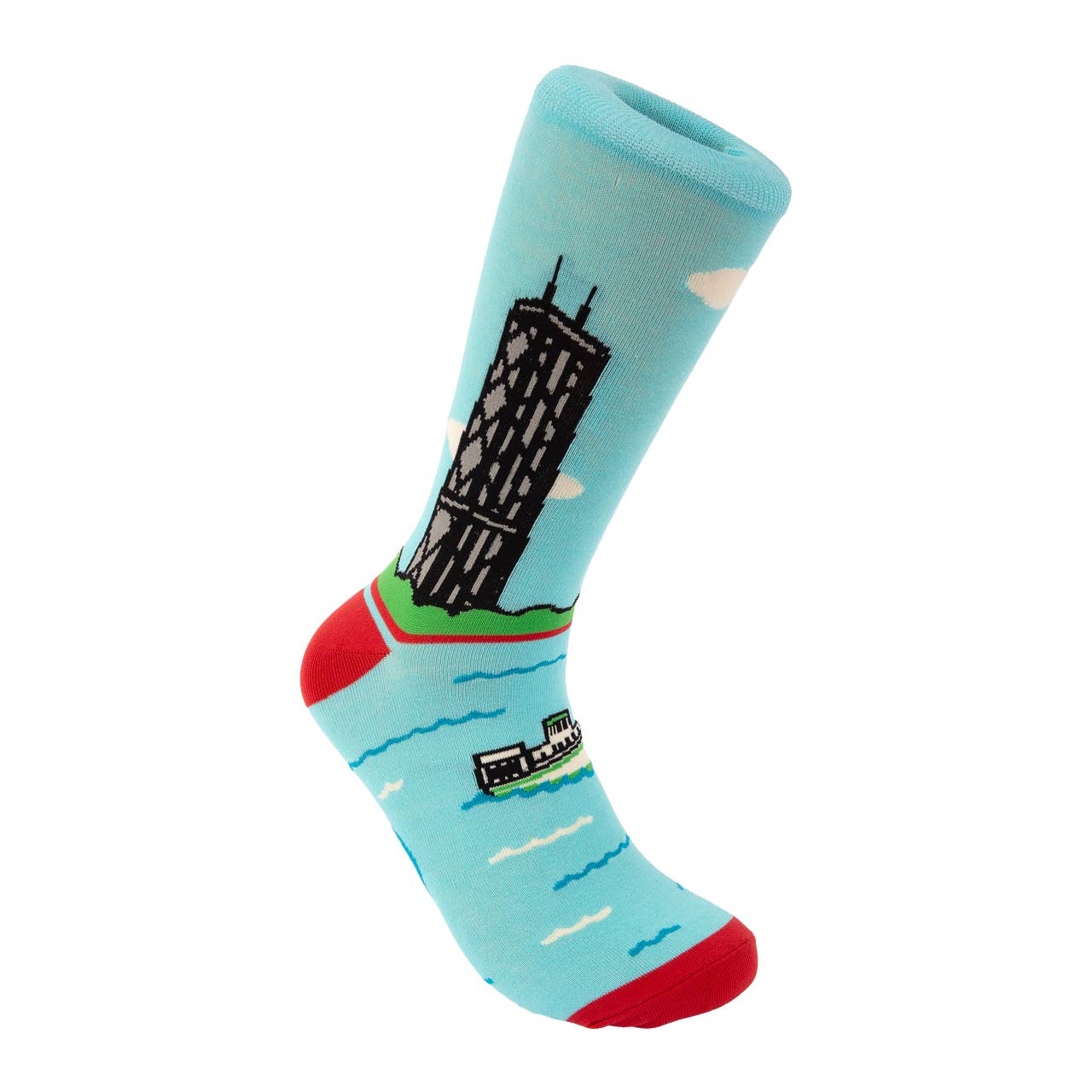 Transit Tees - Wholesale Socks - Unisex - Chicago Skyline Dress Socks5