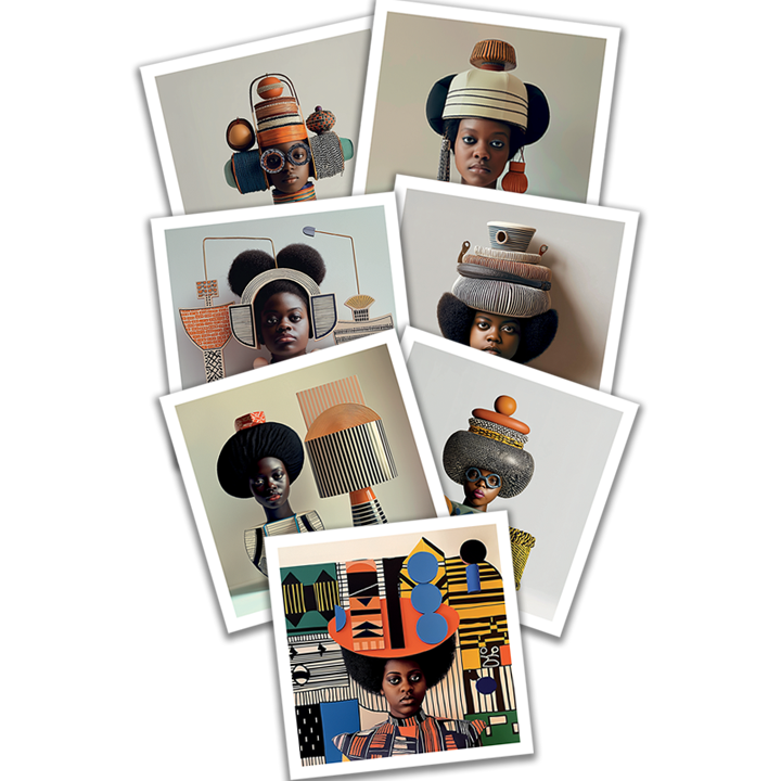 Black Pepper Paperie Co. – Engroshandel Brevpapir/sæt med noteskort – Forfaderindekskort V.21