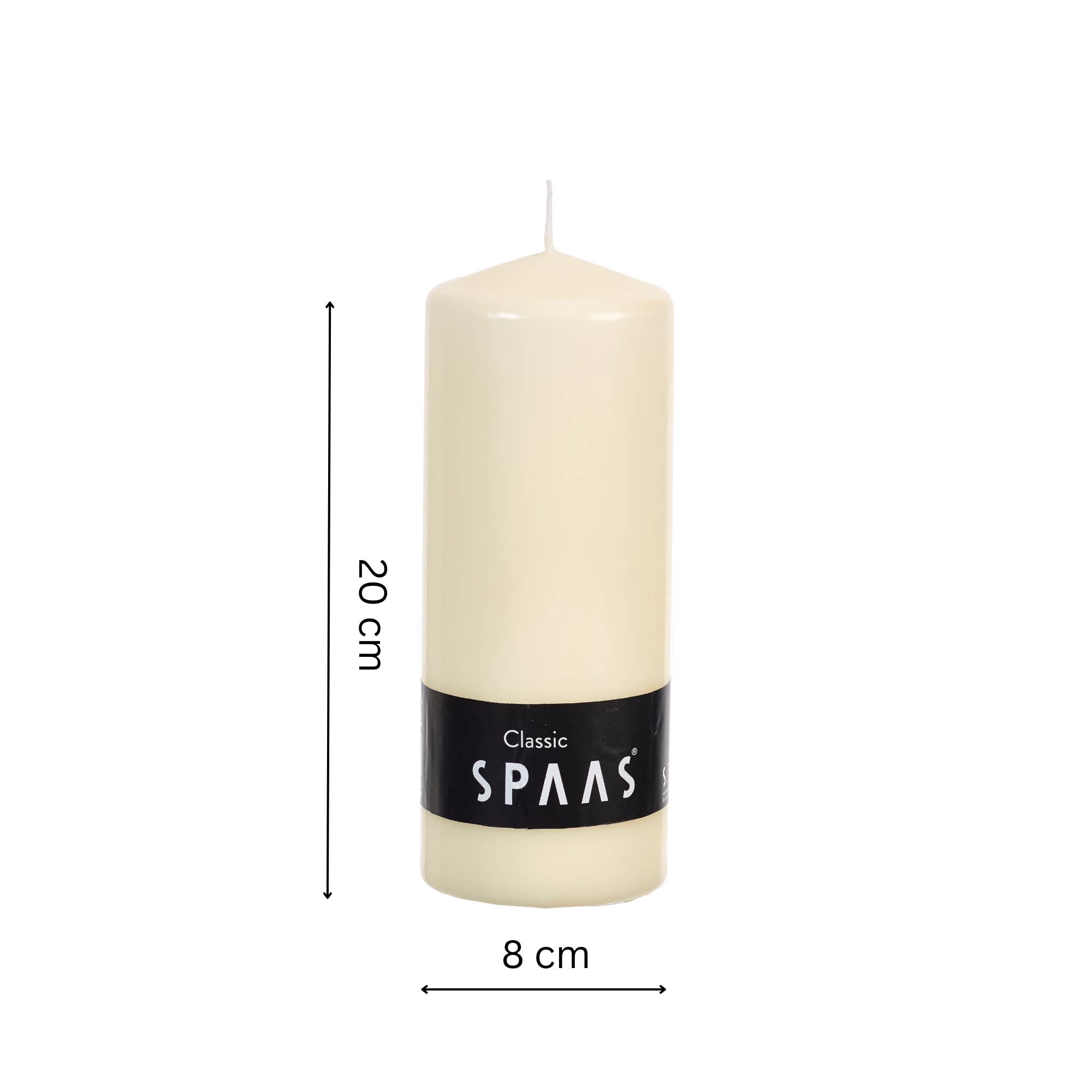 Ivyline – wholesale Pillar candle – Ivory Indoor Non-Drip Pillar Candle (various sizes)8