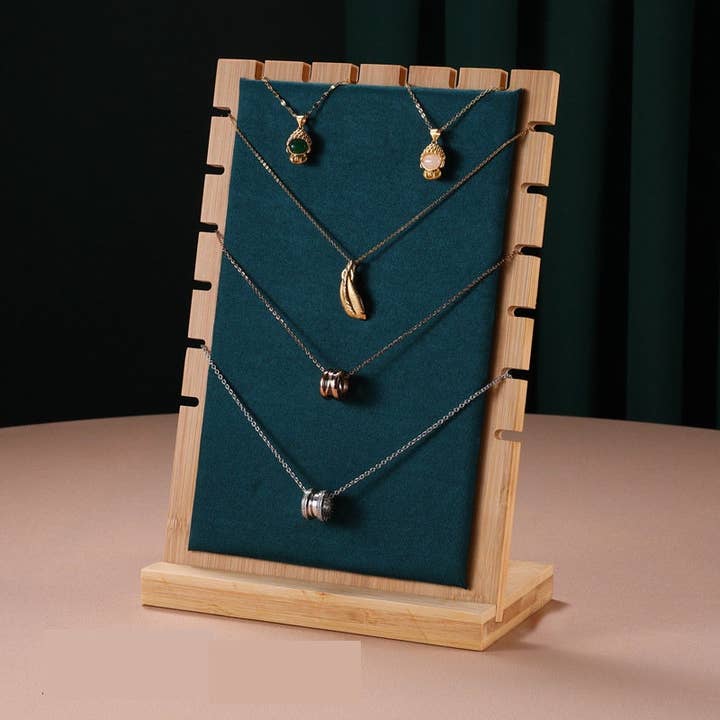 Zakka - Wholesale Jewelry Stand & Display - Multi Chain Jewelry Display Necklace Pendant Stand Wide
