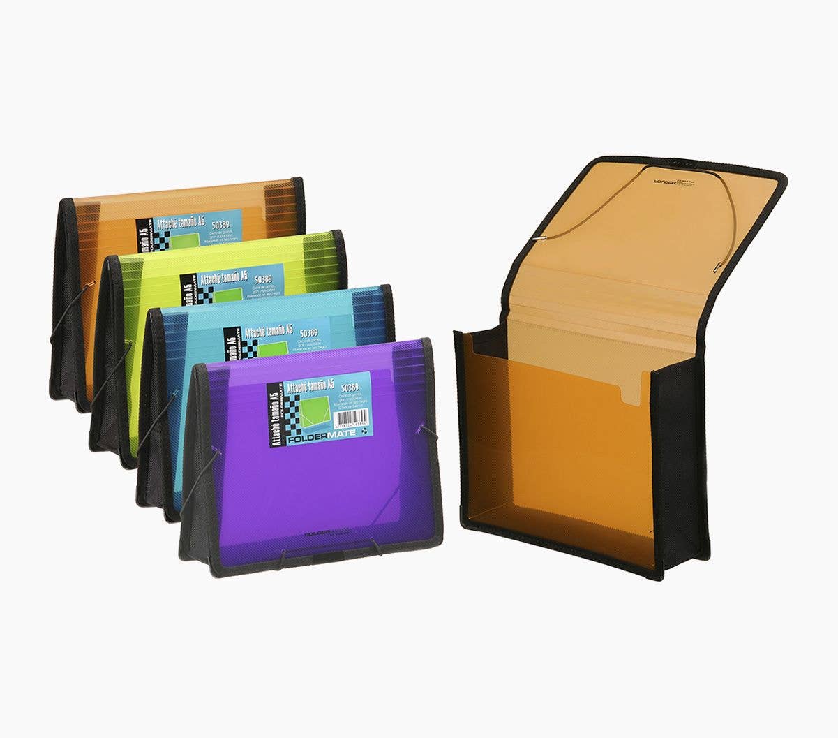 Multi Técnica de Papelería SA - Vendita all'ingrosso Cartelle - Cartella portadocumenti A5 Pop Gear Fresh. Colori assortiti0