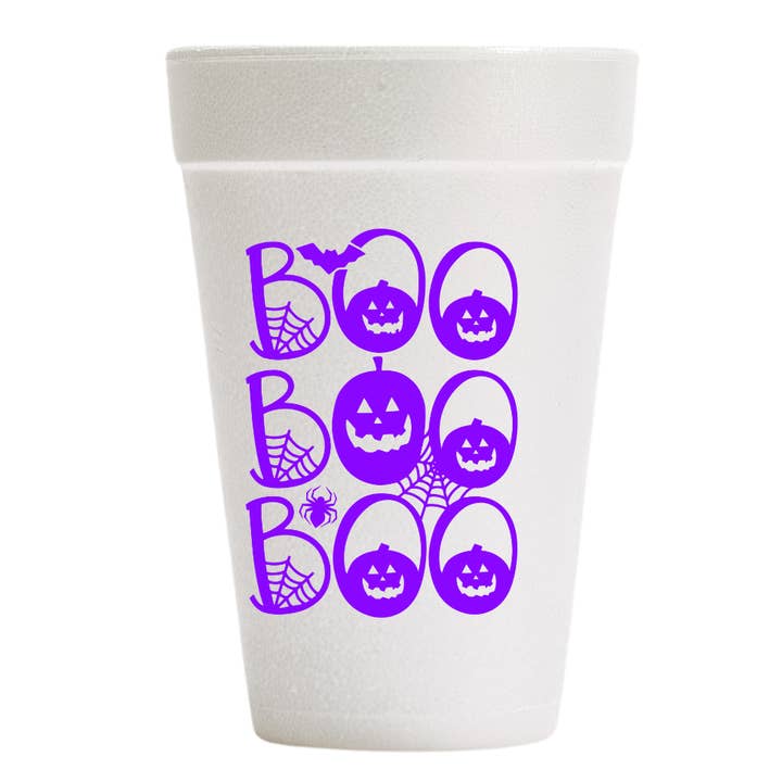 Boo times 3 - Halloween for wholesale by Southern Ink