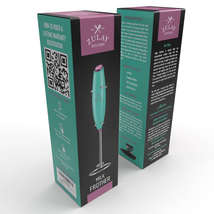 Zulay Kitchen - Wholesale Kitchen Tool/Gadget - Powerful Handheld Milk Frother28