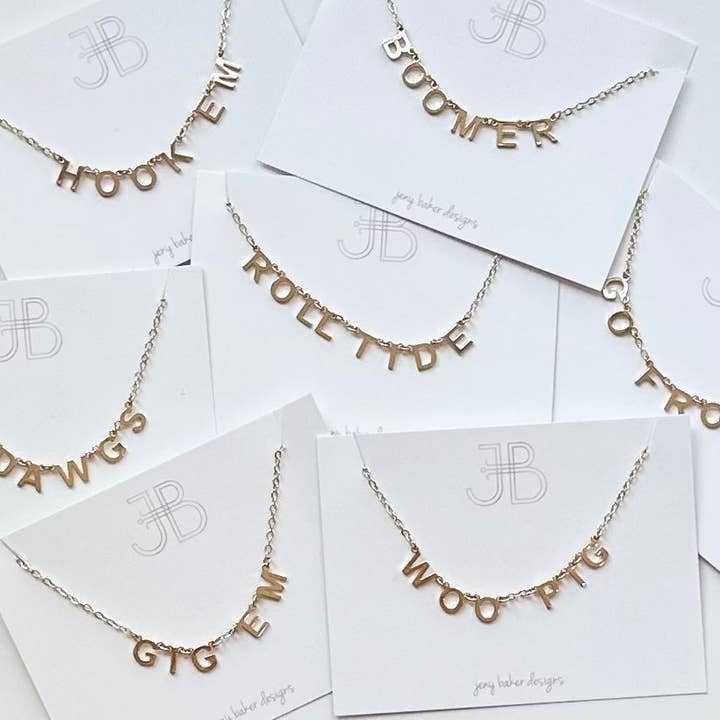 Chant Necklace for wholesale by Jeny Baker Designs