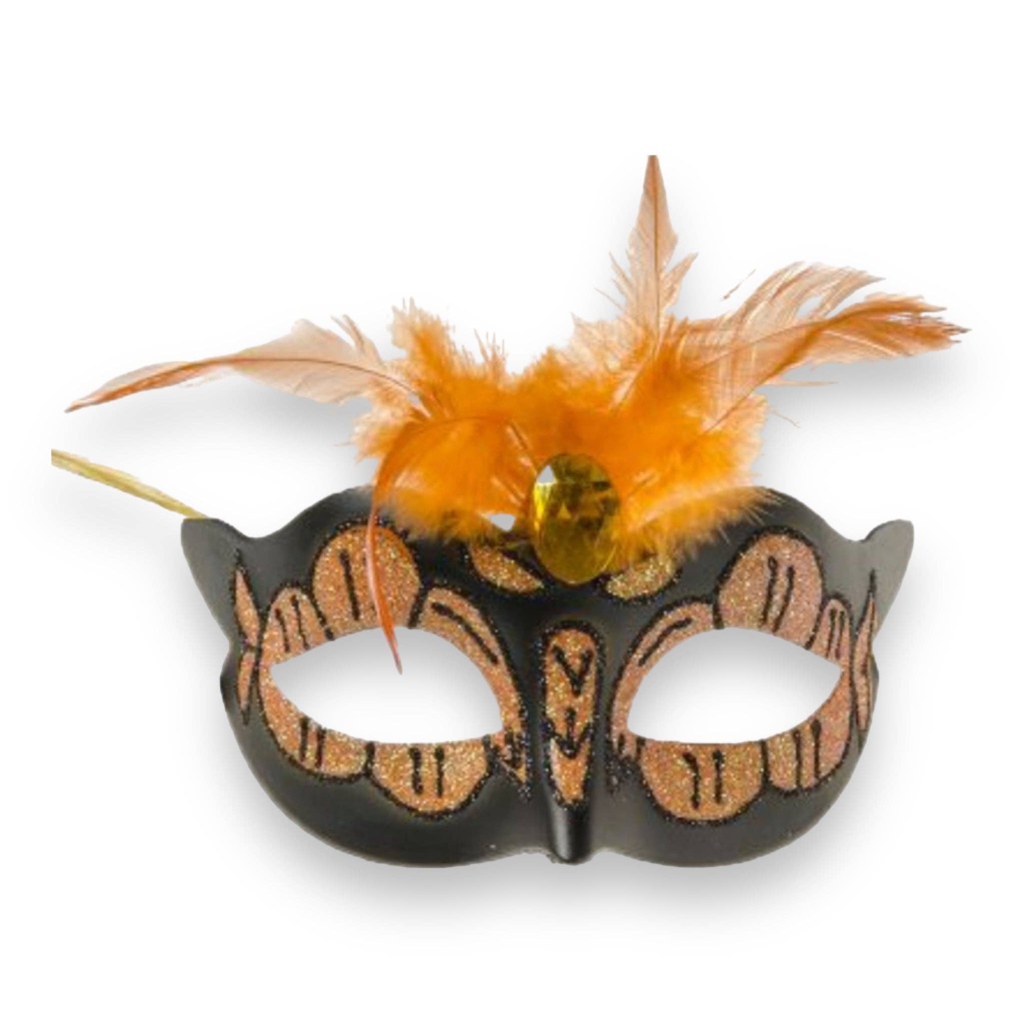 Kinky Pleasure - Vendita all'ingrosso Costume di carnevale - Unisex - Power Escorts - BR248 - Maschera d’amore veneziana di lusso con diamante - 6 colori3