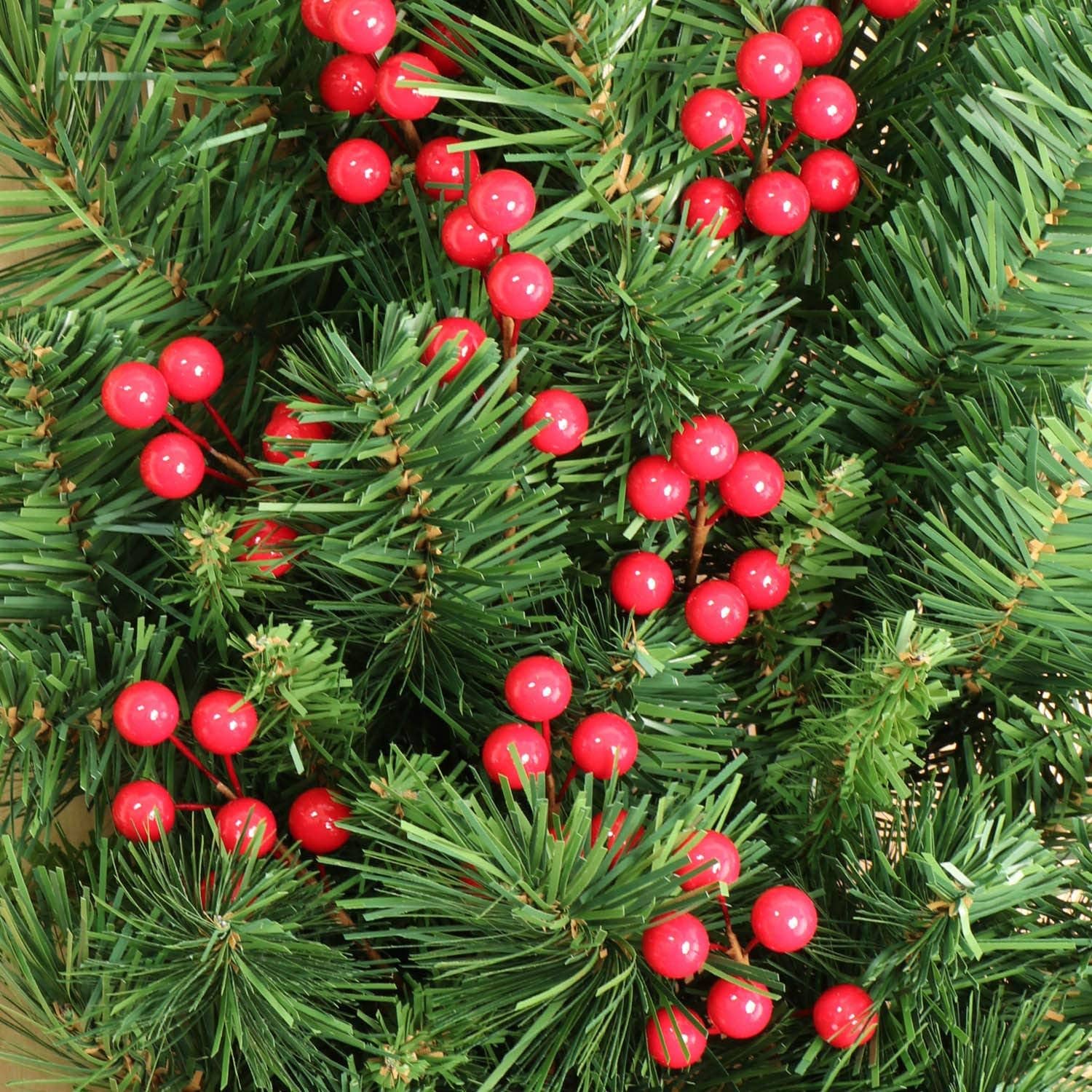 Rød 10Mm Bærplukker Livligt Sæsonbestemt Julepynt, Sæt Af 96 for engroshandel på Faire2