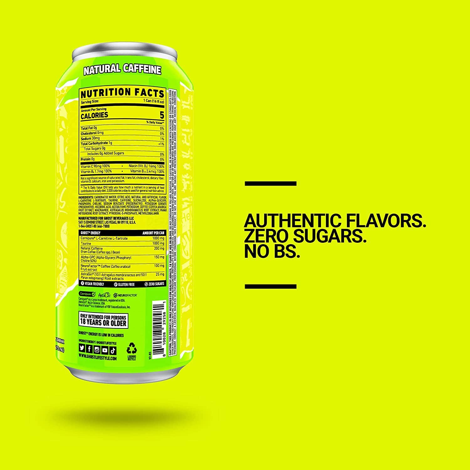 Campus Protein - Wholesale Sports/Energy Drink - GHOST Energy Drink30