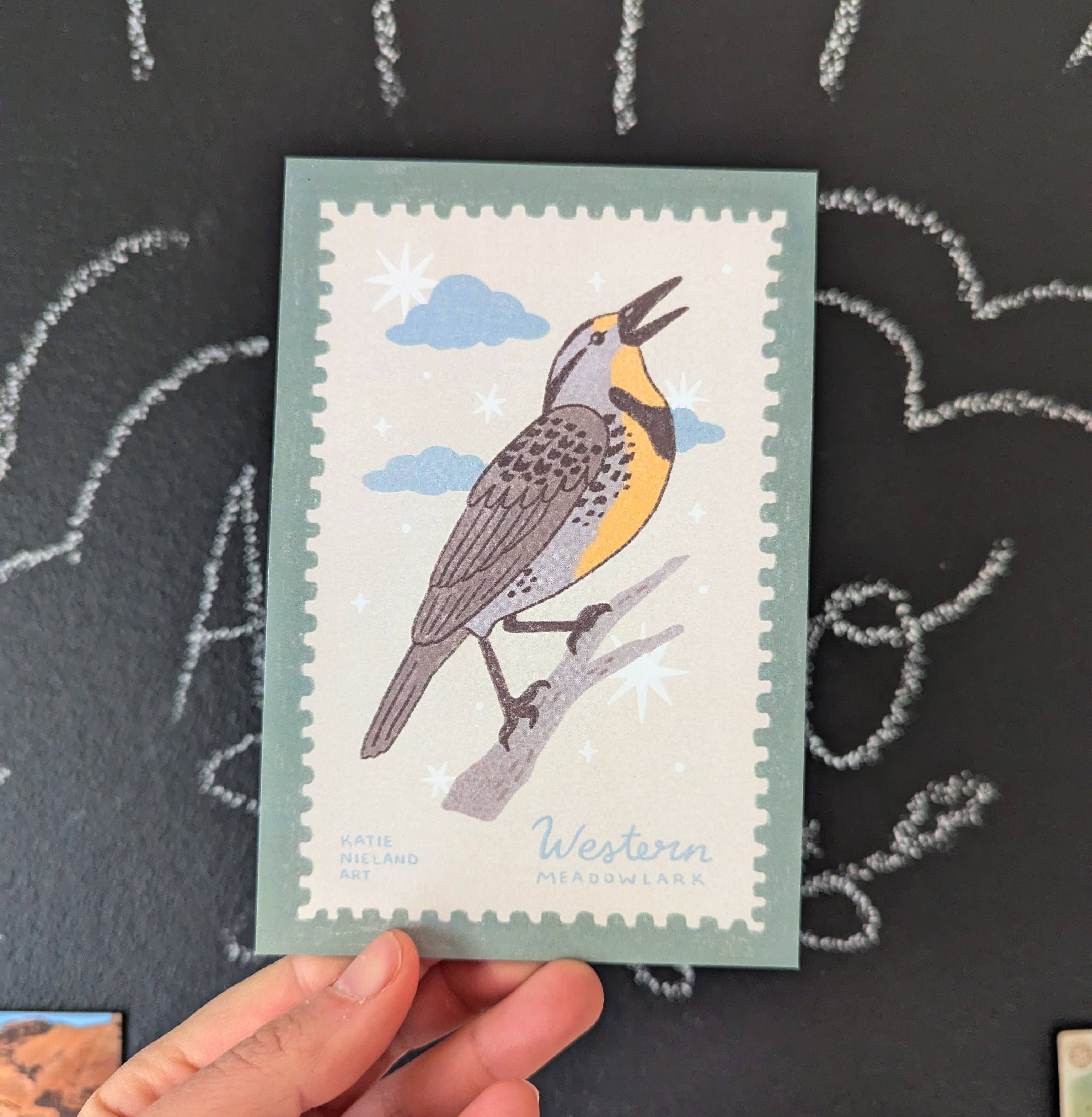 Katie Nieland Art - Wholesale Postcard Set - Great Plains postcard pack1