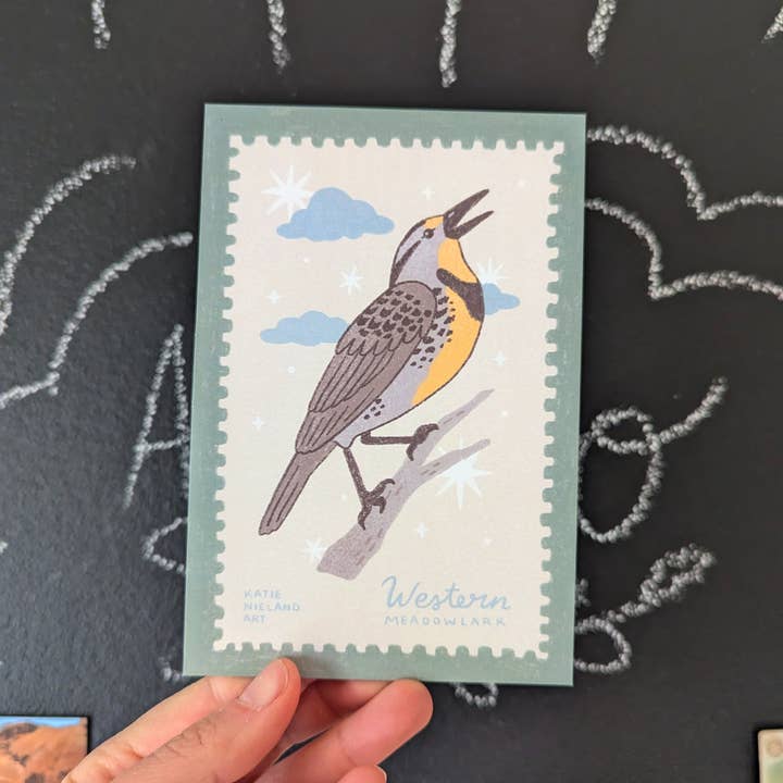 Katie Nieland Art - Wholesale Postcard Set - Great Plains postcard pack1