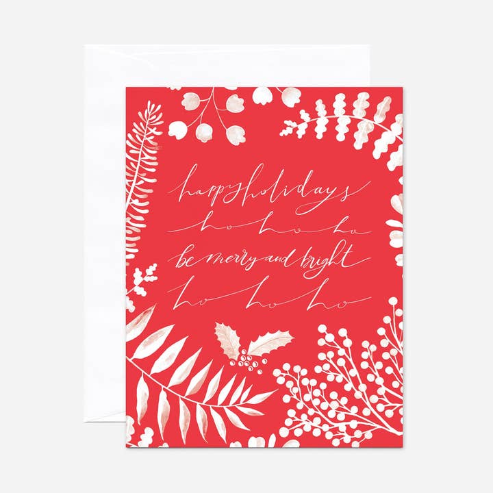 Happy Holidays for wholesale by Papergem