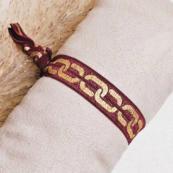 Ibiza Boutique - Wholesale Woven/Braided Bracelet - Ibiza rubber band chain1