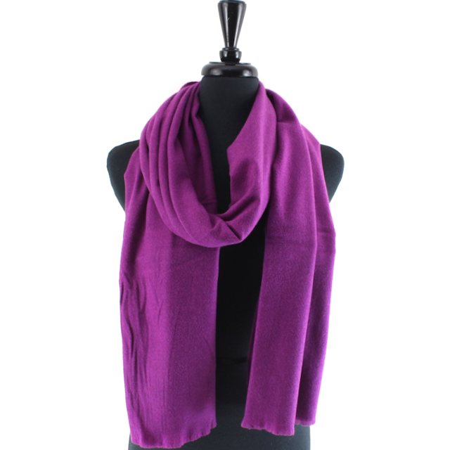 Pretty Persuasions – Engroshandel Tørklæde - Dame – S25381 Ensfarvet Polyester/Viscose Tørklæde25