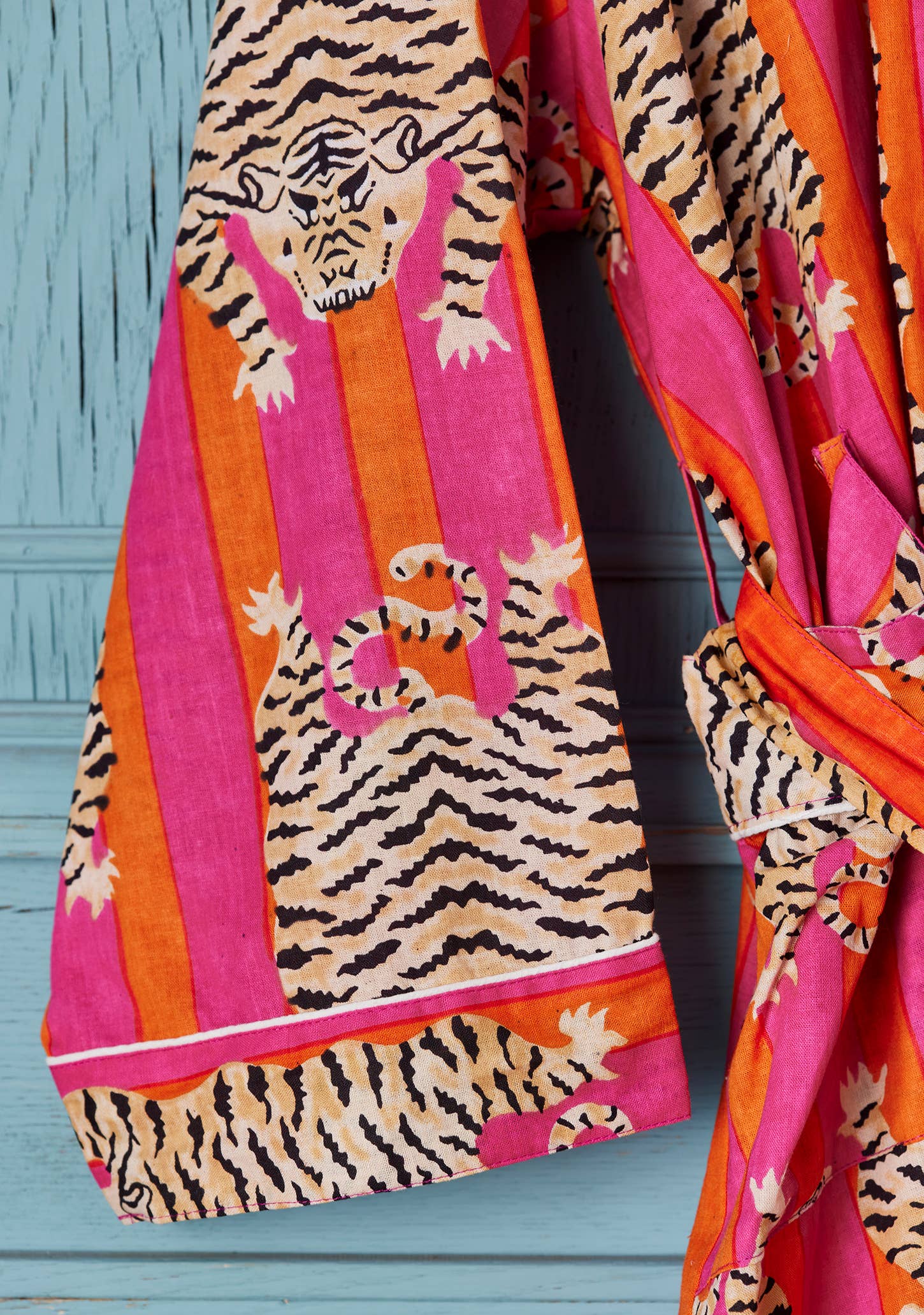 Namaste - Wholesale Robe - Women's - Tiger Stripe Dressing Gown3