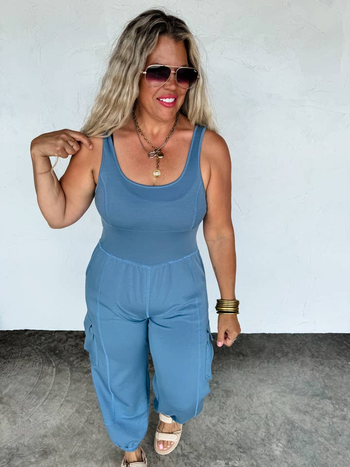 BLAKELEY - Wholesale Romper - Women's - ALL SET TANK ROMPER4