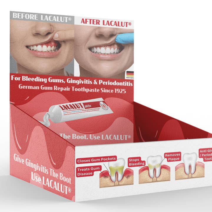 LACALUT® Display Box for wholesale by LACALUT - WHOLESALE