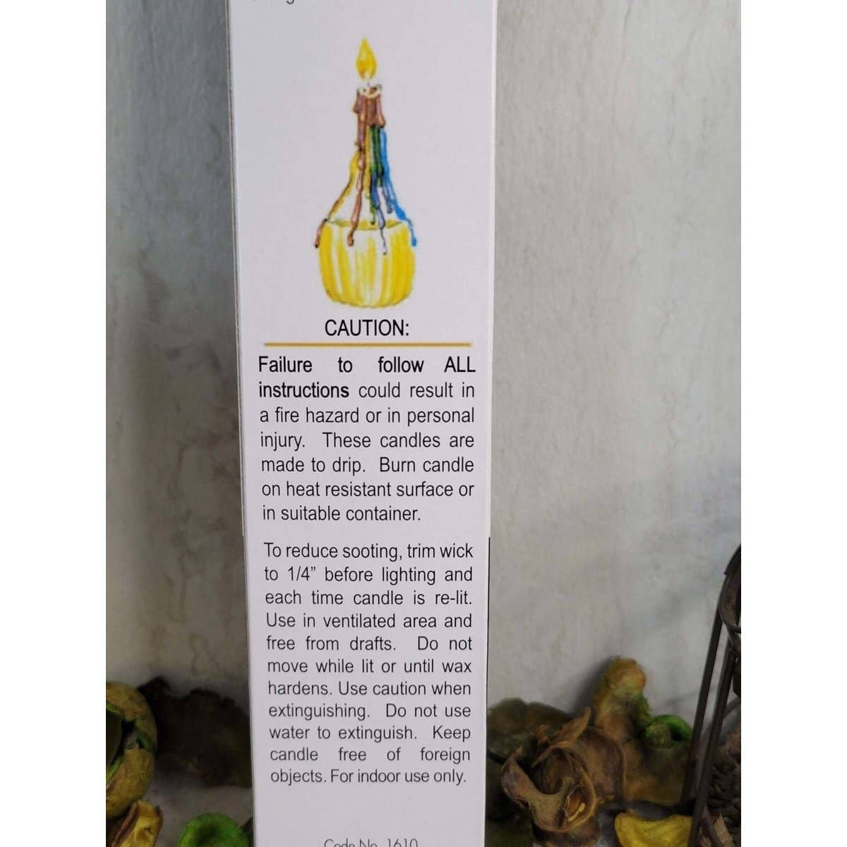 My Magic Place Shop - Wholesale Tapered Candle/Candlestick - Multi-Color Drip Taper Candles/ Color Taper Candles/ Pack of7