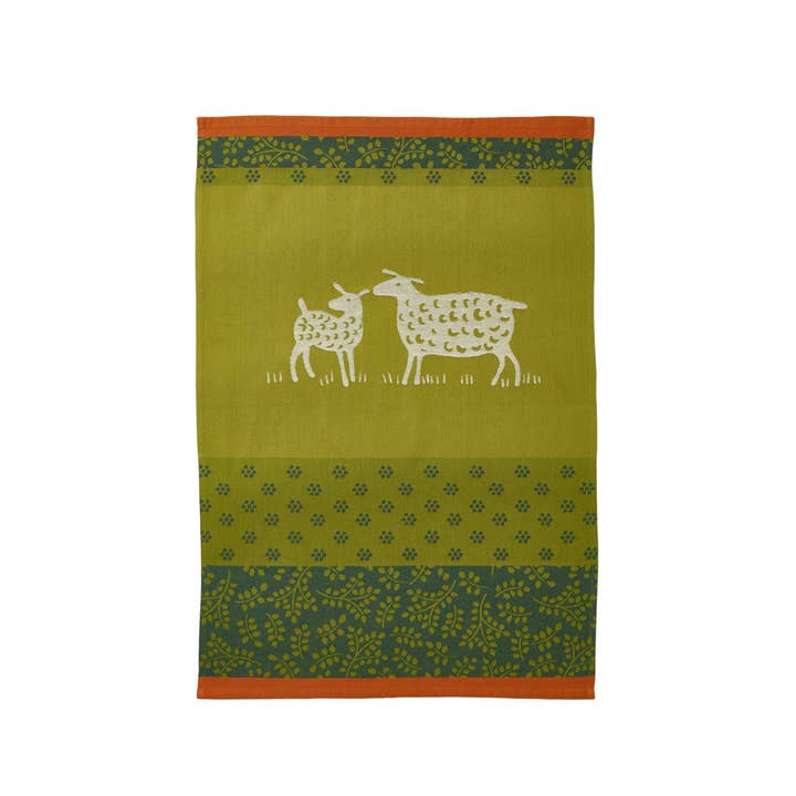 Mouton - Jacquard tea towel 50x75 in cotton for wholesale by Coucke