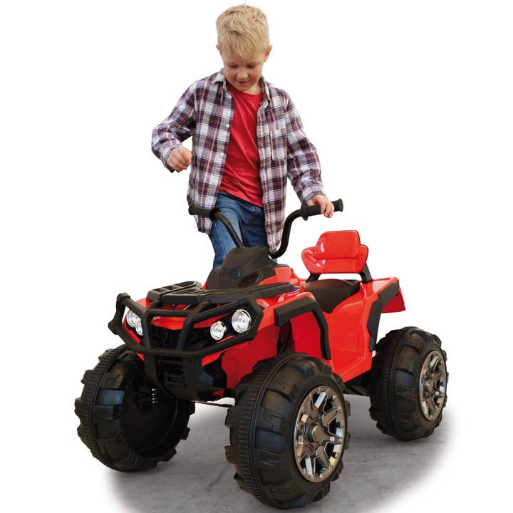Quad électrique rouge protecteur 12 V pour la vente par mhw24