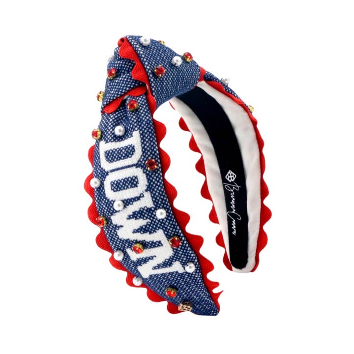 Arizona BEAR DOWN Child Cross Stitch Headband for wholesale by Brianna Cannon