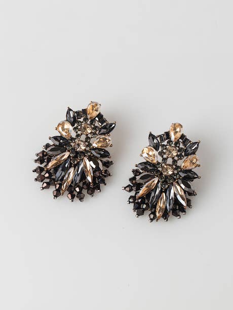 Ether Handmade Colombian Fiberglass Steel Earrings for wholesale by Moonbow Creative Jewelry