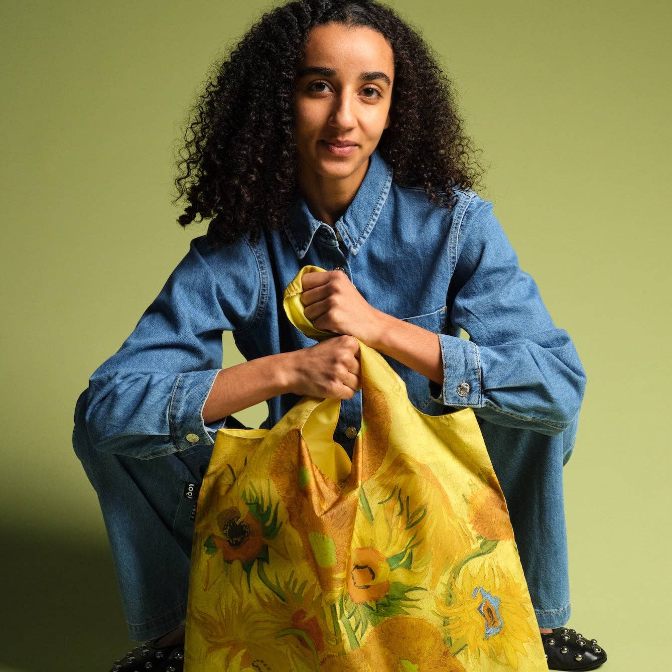 LOQI LLC - Wholesale Tote Bag - Unisex - VINCENT VAN GOGH Sunflowers Recycled Bag0