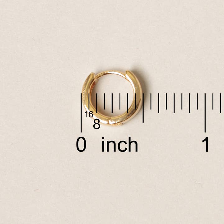 Fashion City - Wholesale Hoop Earrings - 14K Gold Dipped Link Hoop Earrings