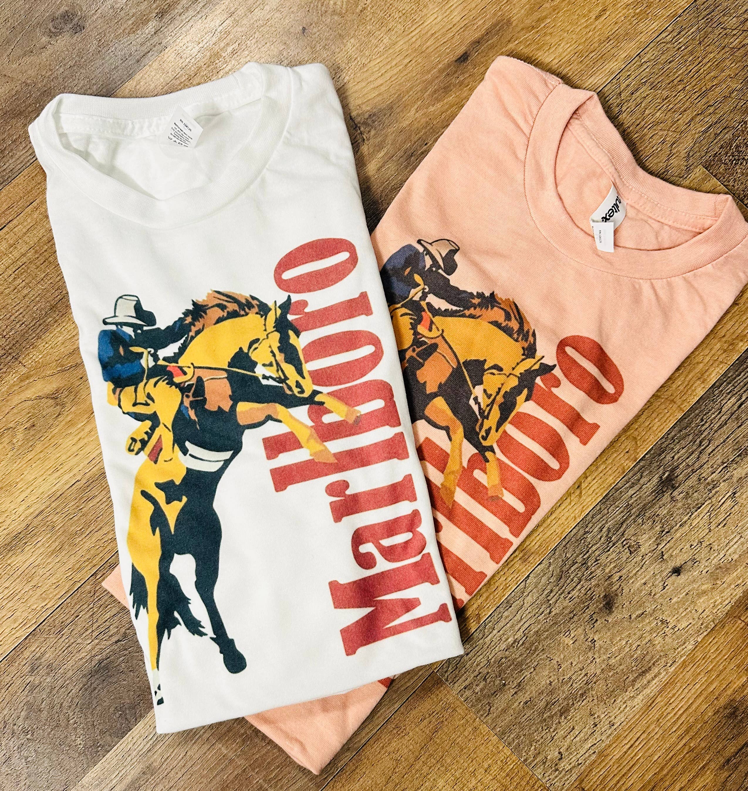Sweet Southern Wholesale - Wholesale Screen Printed T-Shirt - Women's - Marlboro Man w/Horse Graphic T-shirt0