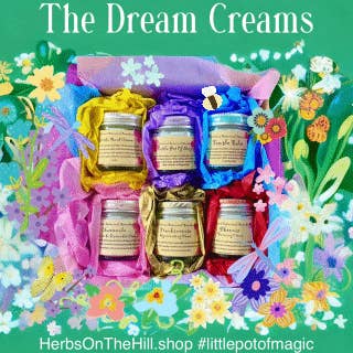 Set of 6 Dream Creams in Gorgeous Limited Edition Bag 🔥 Six Iconic Creams, One Unforgettable Collection 🔥 for wholesale by Herbs On The Hill