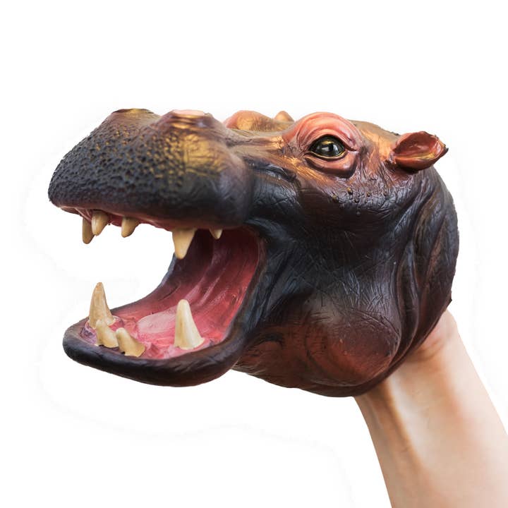 Wild Thingz Hand Puppet - Hippo for wholesale by KidAntics