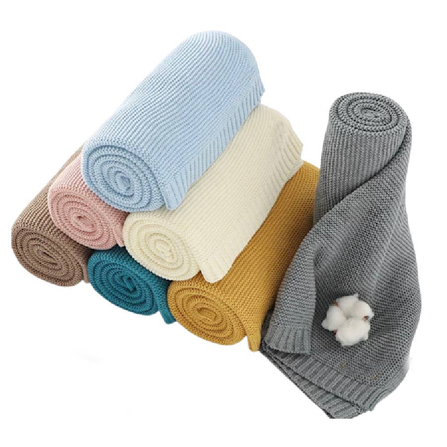 Zsa Zsa & LoLLi Monogram Blanks - Wholesale Bedding Blanket - Kids & Baby - Nap Time Cotton Blanket - ORIGINAL Baby Quilt Blanket 0