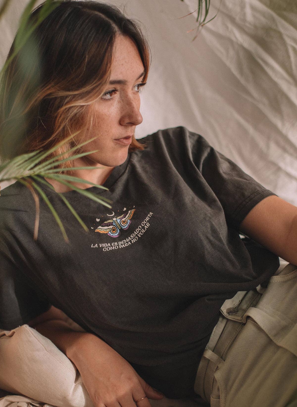 vintage sort Livet er for kort til ikke at flyve for engroshandel på Faire2