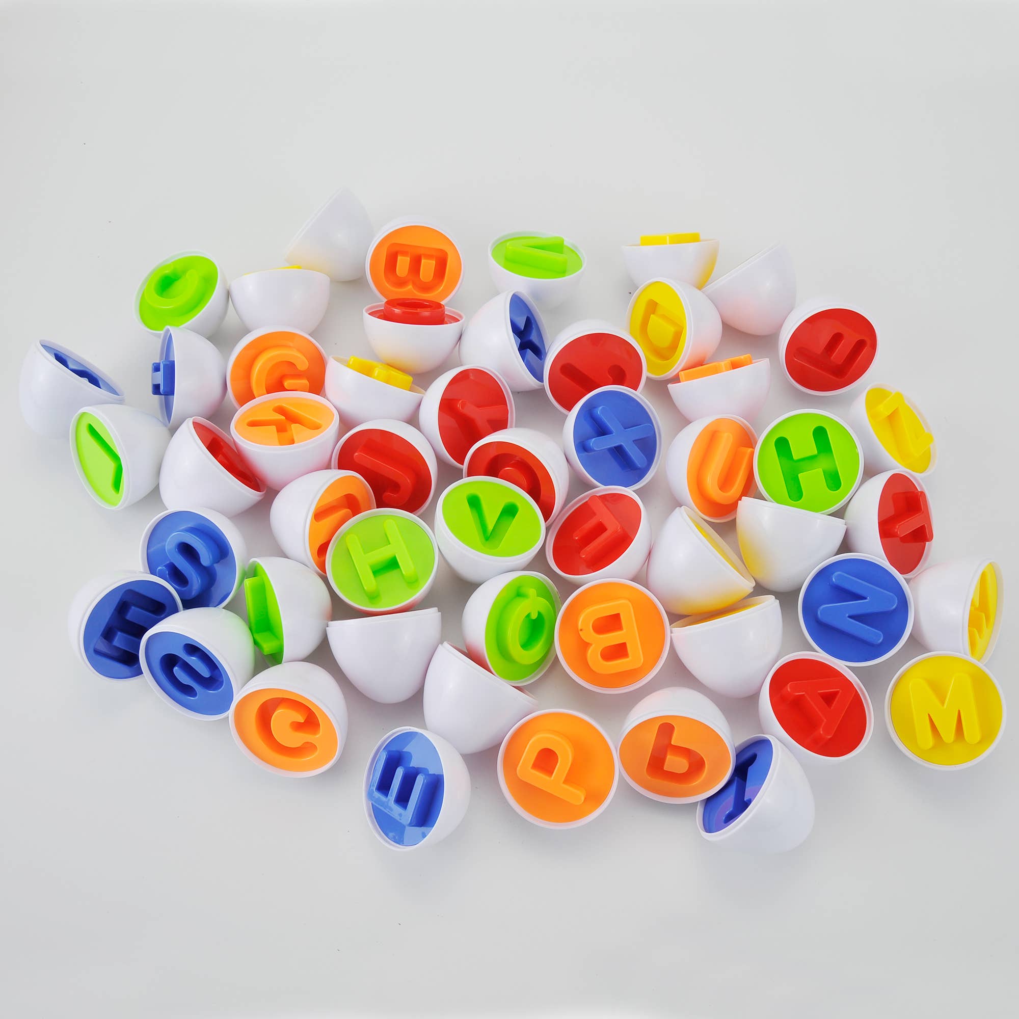 AZ Trading & Import (Toys, RC Toys & More) - Wholesale Toy Set - Kids - Letters Matching Eggs 26PCS ABC Alphabet Color Sorter Puzzle11