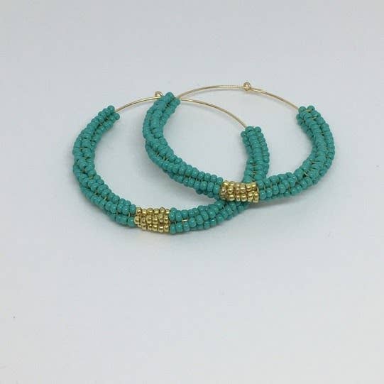 Amazonie oorbellen voor wholesale door Nuquí