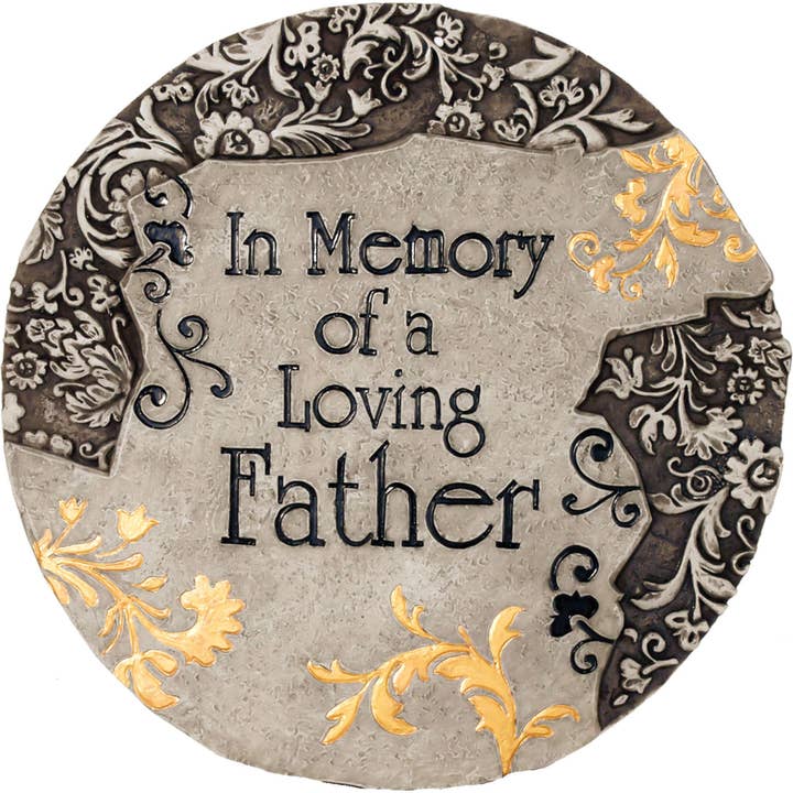 Memory Father Stepping Stone for wholesale by Spoontiques, Inc