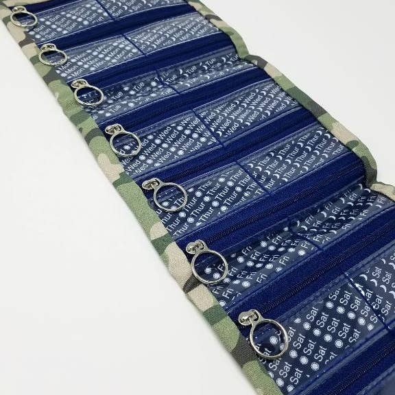 Clutch by Sara Gorman - Wholesale Pill Organizer - Pillfold™ XL Weekly Pill Organizer11