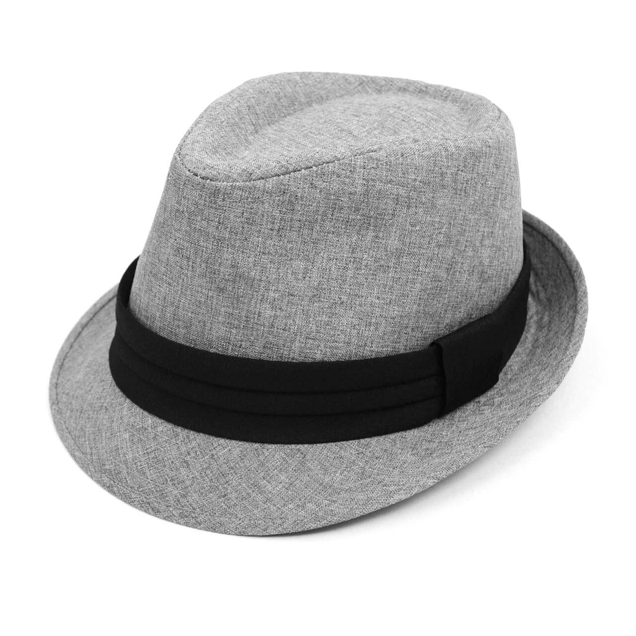 Selini New York - Wholesale Fedora - Men's - Spring/Summer Fashion Trilby Fedora with Black Band2