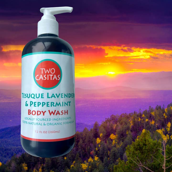 Gel de Banho de Lavanda e Hortelã-pimenta Two Casitas por atacado de Sam's Soulutions Plant-Based Beauty