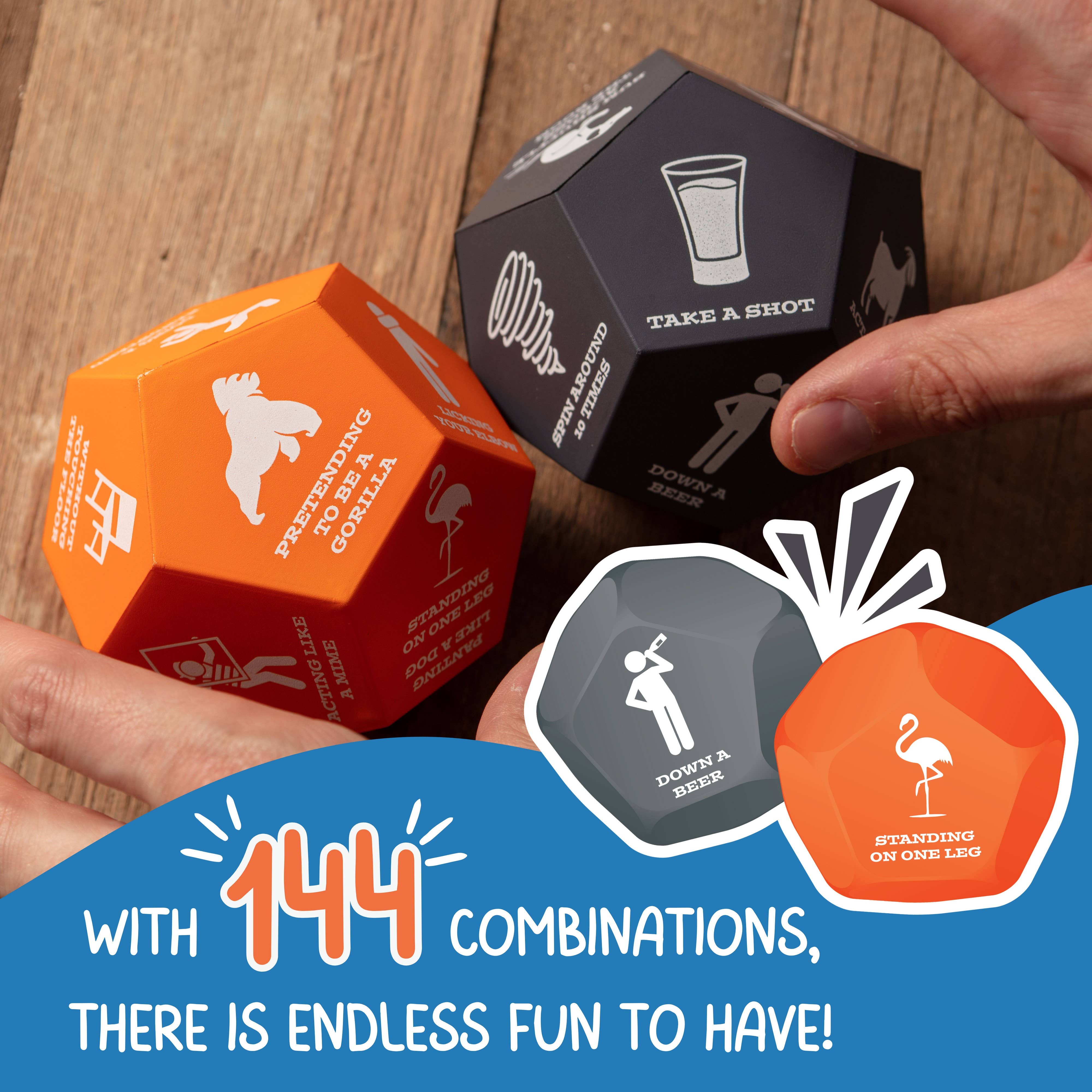 Boxer Gifts EU - Wholesale Board Game - Diced - Giant Dice Drinking Game3