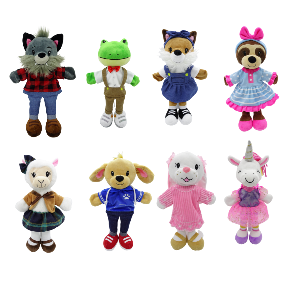 OrangeOnions - Wholesale Puppet - Kids & Baby - Fox Hand Puppet Fiona The Fox 14 Inch5