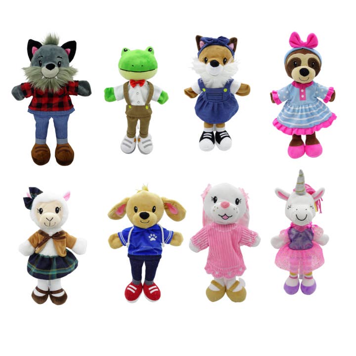 OrangeOnions - Wholesale Puppet - Kids & Baby - Fox Hand Puppet Fiona The Fox 14 Inch5